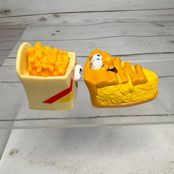 1989 Burger King Lickety-Splits Racers Lot 3 Pie Fries Soda Hallmark Rolling Toy - Picture 6 of 9